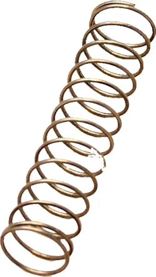 Druckfeder in gewendelter Form, hergestellt von Wolf, zur Verwendung in technischen Anwendungen.